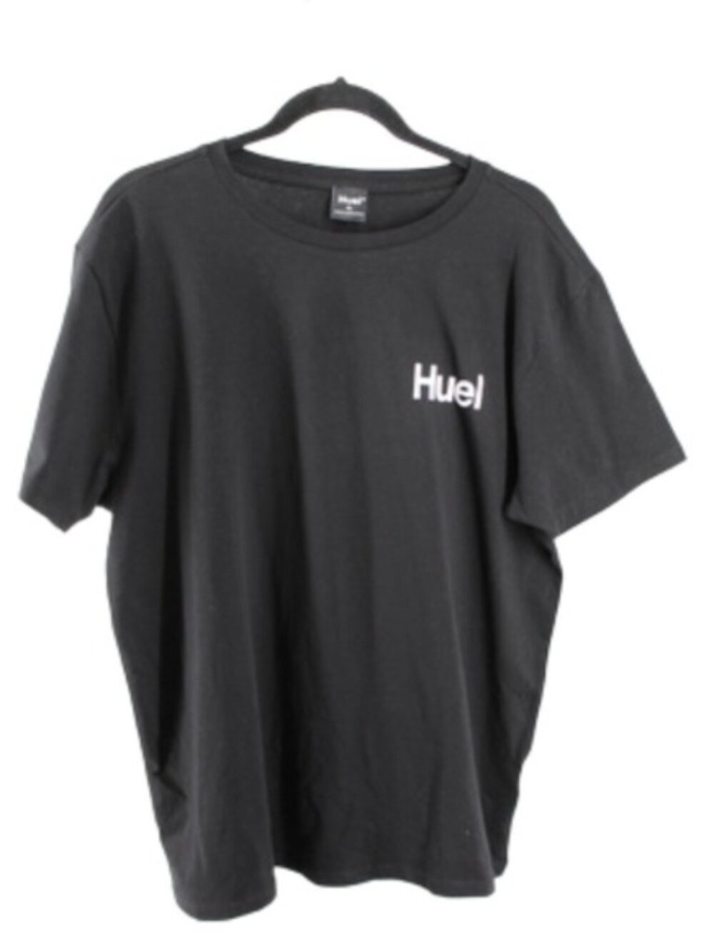 Huel T-Shirt Men's Size XL Black Crew Neck Casual Tee Shirt